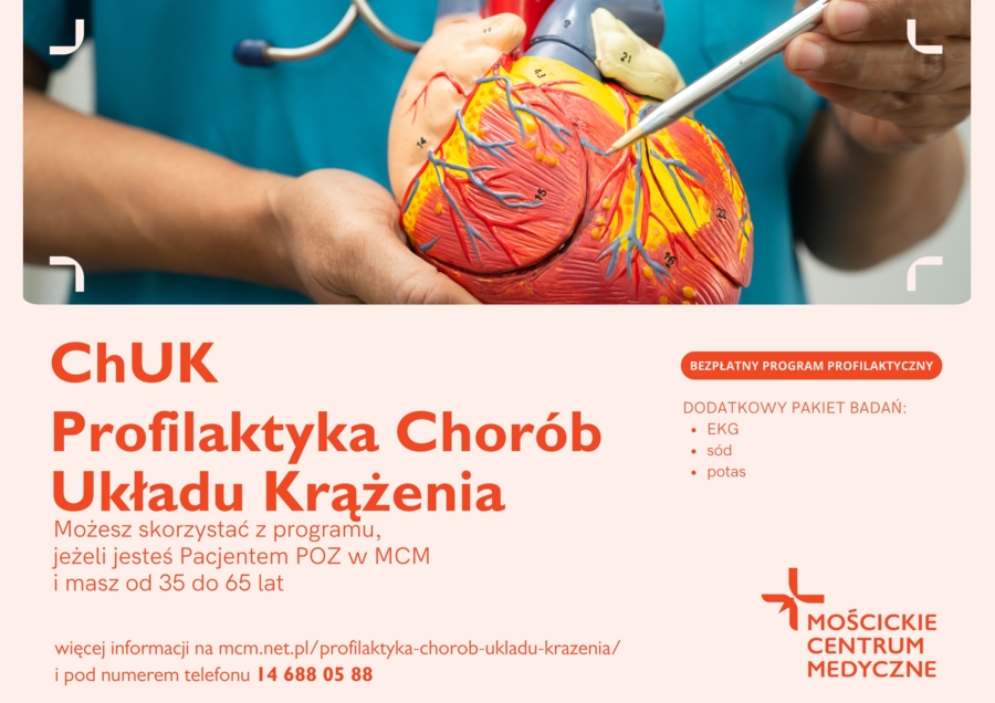 Plakat programu ChUK